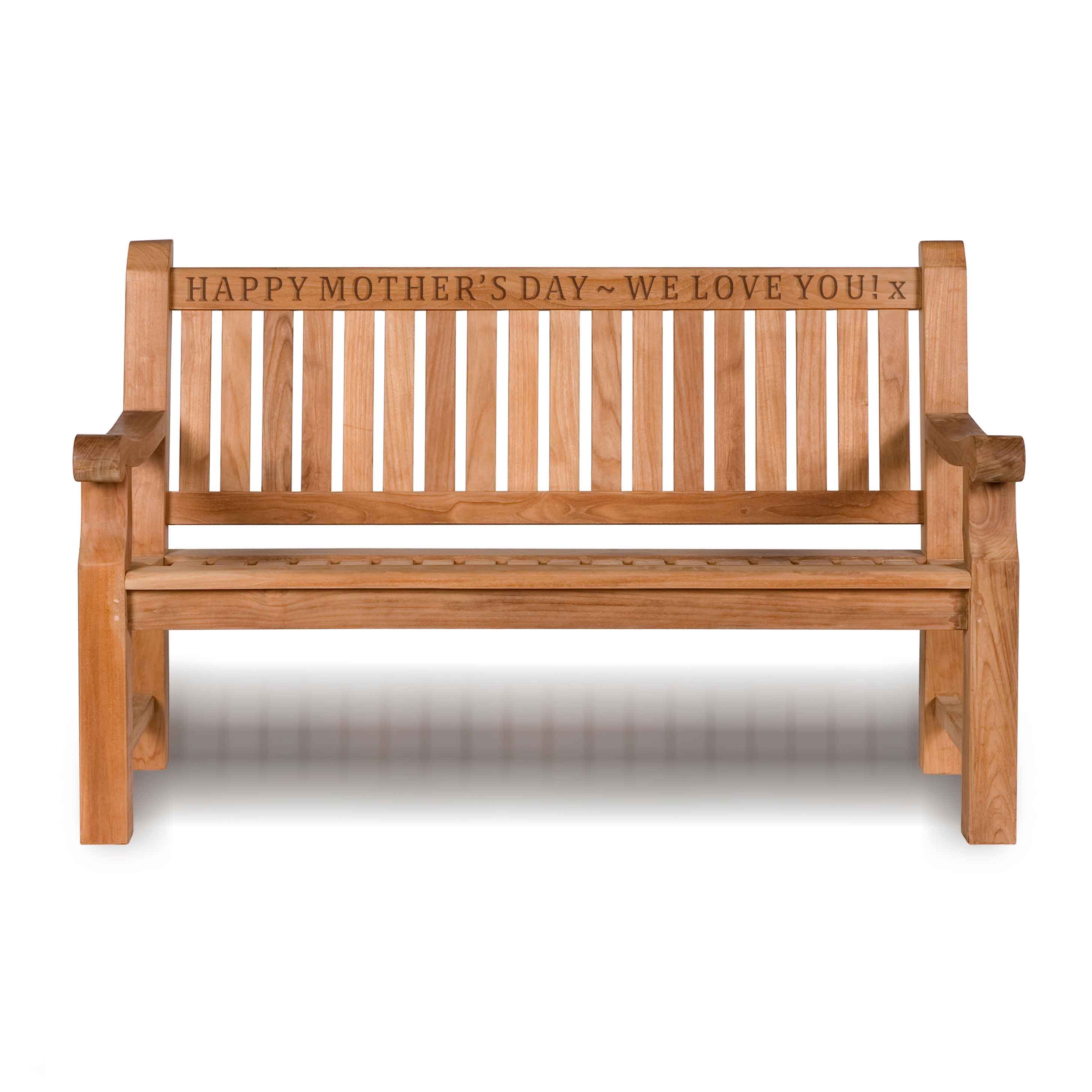 personalised wooden benches for your outdoor space